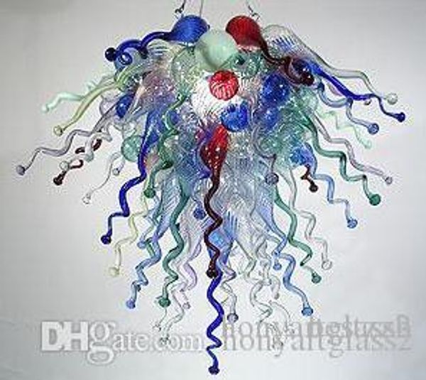 

modern italian style custom made ce/ul certificate art decor colorful hand blown murano glass chandelier