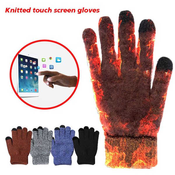 

riding glove warm gloves skiing waterproof 4 color m bicycle mobile phone practical non slip ski gloves durable