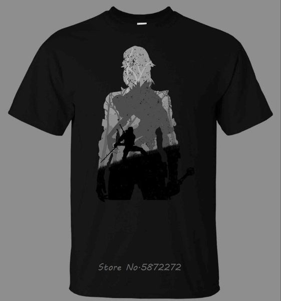 

ciri t-shirt - direct from summer men cotton o-neck men's anime t shirt tshirt hipster cool hip hop tees, White;black