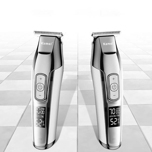 

kemei usb hair clippers professional led haircut machine barber lithium upgrade luxury version trimmer aparador de pelos hairclippersdesign