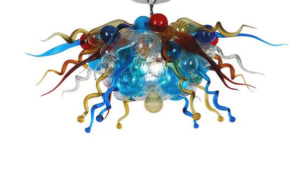 Modern Glass Flower Ceiling Lamp Led Flush Mount Ceiling Chandelier Lights Fixture Home Lamps For Living Room Bedroom Kitchen Birdcage Chandelier