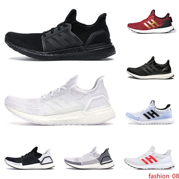 

2020 ультра мужчины женщины кроссовки тройной черный белый орео панда красные полосы косатка мужской тренер дышащий бегун открытый обувь