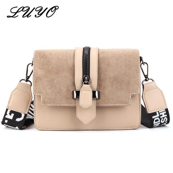 

new fashion ins retro handbags womenwide shoulder strap messenger bag purse simple style crossbody bags sac tas