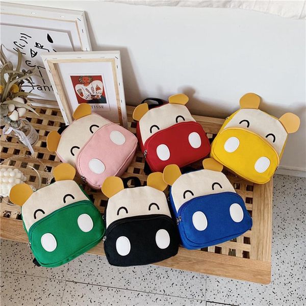 

2019 new cartoon milk cow school bags for kids boys fashion animals school backpacks for kindergarten girls children schoolbag