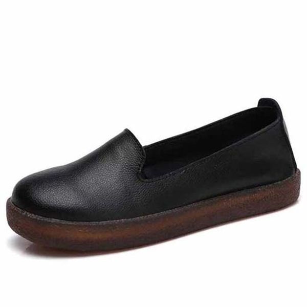 

real leather sneakers trainers shoes mens womens casual shoe loafers flips flops shoes shoe09 09p089, Black