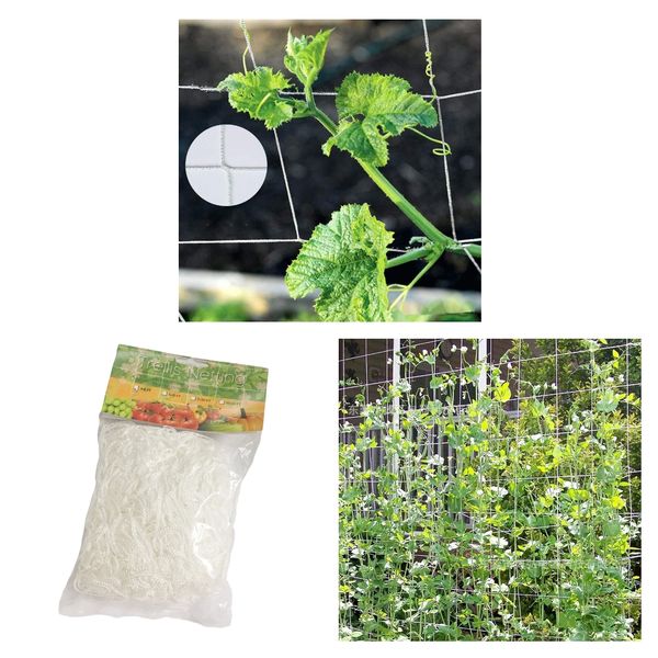 

3x fruit flower 10m 32.8ft plants trellis climbing net fruitsplant growing