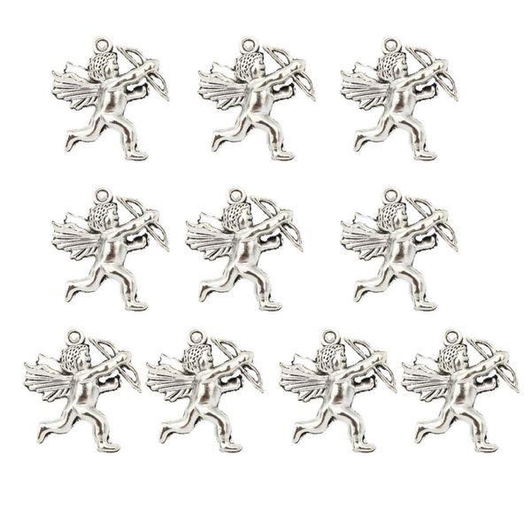 

10 pieces zinc alloy cupid valentine's beads charm pendant findings jewelry