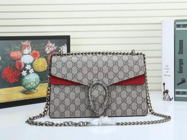 

2020 new female designer handbag slanting messenger shoulder bag chain bag leather wallet lady handbag