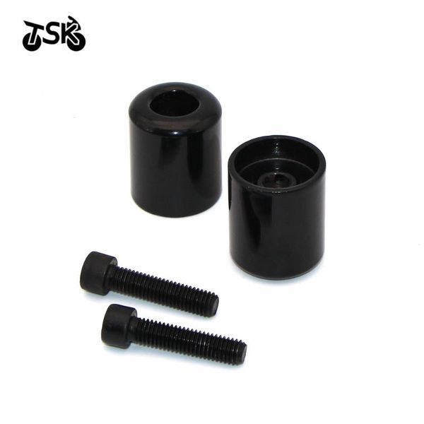 

for zz-r1400 zzr 1400 zzr1400 2006 - 2016 motorcycle handlebar grips bar ends cap slide weight of iron products 306g
