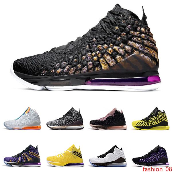 

17 17s mens basketball shoes sneakers red carpet lakers 2k in the arena signature pink new arrival 40-46
