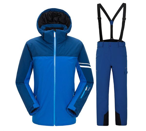 

vector men's ski suit outdoor warm waterproof windproof suit men's snowsuit hiking ski pants