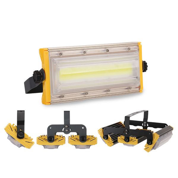 Nuovo arrivo COB LED Flood Light 50W 100W 150W 200W Combinazione di proiettori Modulo Impermeabile Outdoor Security Spotlight Lampada da giardino Illuminazione