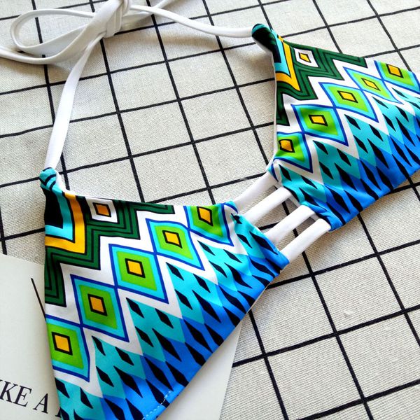 

bikini brazilian swimwear women indoor swimsuit push up swim bra solid pad halter may female beach bathing suits 2019