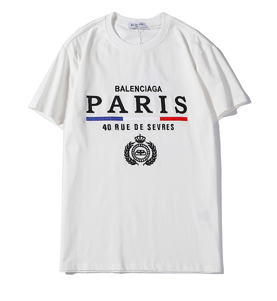 

new stree luxury women casual t-shirt summer mens shirts short sleeve letter printed men women tees mens streetwear hip hop cez b102434k, White