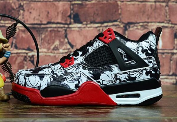 

2019 новый стильный младенца детская обувь 4 4s gym красный чикаго синий черный белый розовый желтый открытый обувь кроссовки для мальчиков, Black