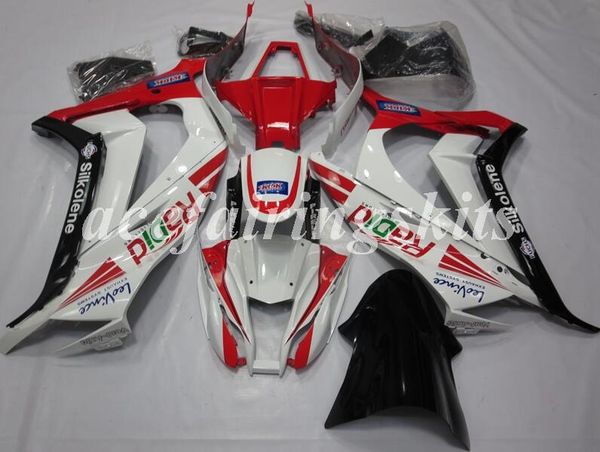 

4 gifts new abs motorcycle full fairings kit fit for kawasaki ninja zx-10r zx10r 2011 2012 2013 2014 2015 10r 11 12 13 14 15 white