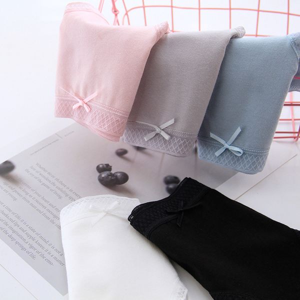 

japanese lace panties ladies seamless cotton edge large 981 size cotton color combed mid breathable solid briefs waist nejoh
