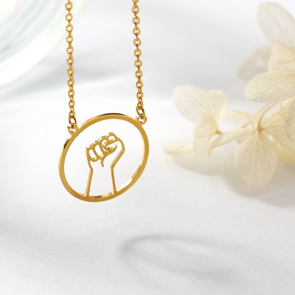 

hollow hand gesture necklace sign language i love you swear okay hand gestures necklace sister friends, Silver