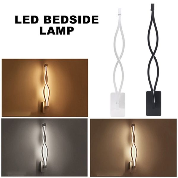 

led bedroom bedside lamp creative simple post modern light personality art wall lamp aisle corridor stair wall energy-saved