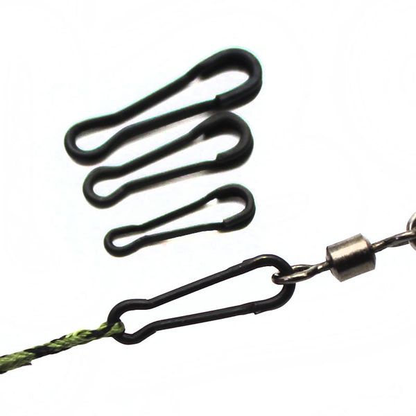 

20pcs quick links quick change clips carp fishing terminal tackle kwik link swivels for carp rig accessories