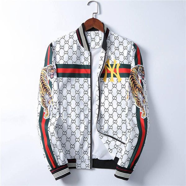 

2020 autumn and winter new belgian new men's designer jacket windbreaker letter printed color black medusa jacket couple jacket m-3xl t, Black;brown