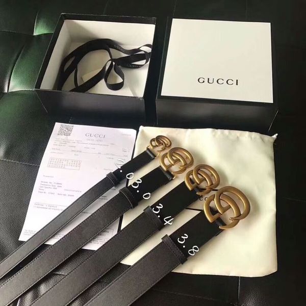 

2019gjbelt men 039 genuine leather belt buckle belt men belt for men women fa hion mooth buckle