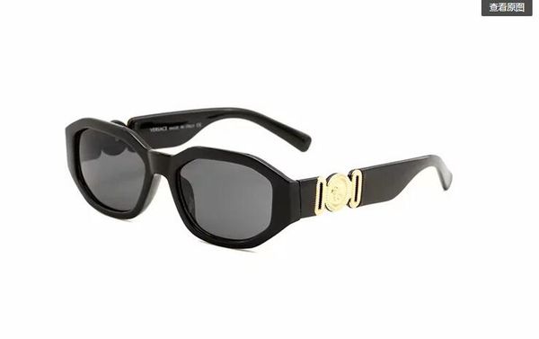 

brand designer polarizedmen women sunglasses semi-rimless frame driving glasses polarizing lenses with brown case and accessories4361, White;black