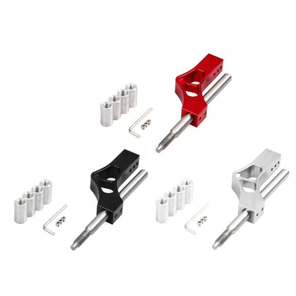 

car aluminum shift knob expansion adjustable height lever extender gear shifter w91f