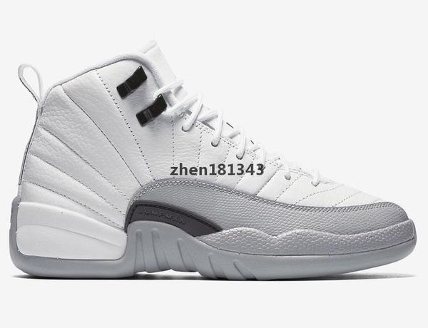 

2020 luxury new man basketball shoes white flu game playoffs french blue gym red barons sneakers, Black