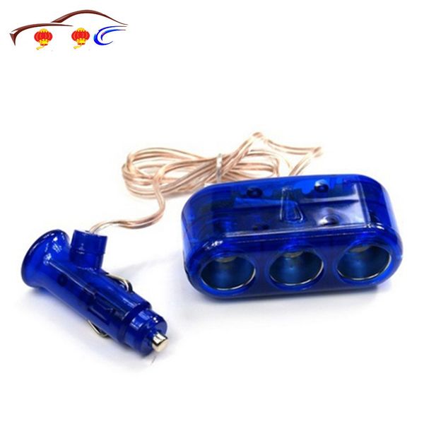 

bm-001 one to three cigarette lighter car charger double-sided adhesive transparent
