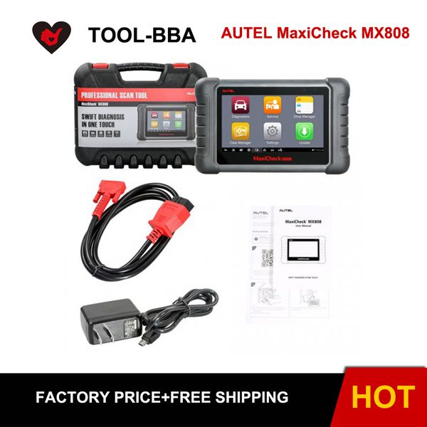 

autel maxicheck mx808 android tablet diagnostic tool code reader update online for one year