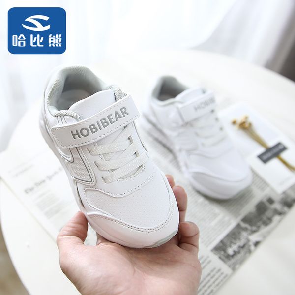 

ha than the bear small white shoes magic subsidies catamite tide leisure time sneakers non-slip light girl shoe, Black;red