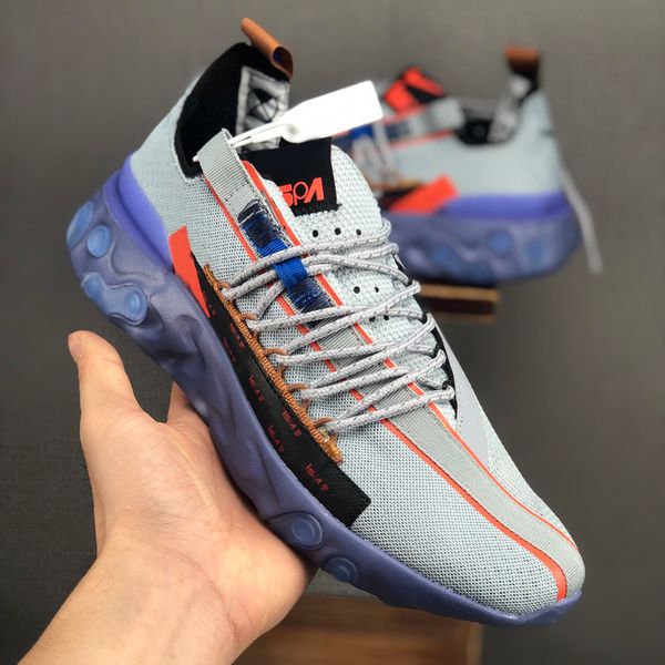 

react lw wr mid low ispa ghost aqua react element 87 men women running shoes designer trainer sports sneakers size us 5.5-11
