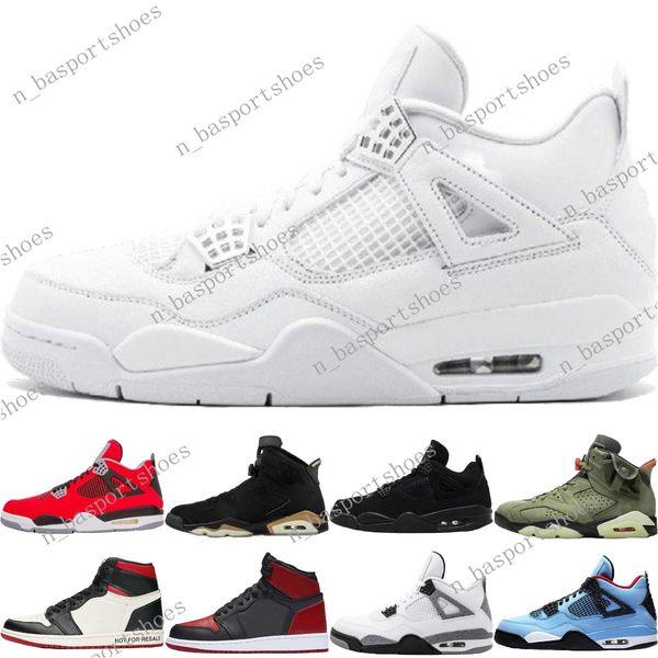 

2020 new 1 1s basketball shoes athletics sneakers running shoe incredible hulk obsidian unc torch hare 4s game royal pine 6s green court #08