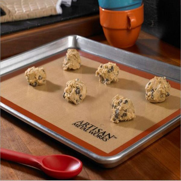 

новый дизайн антипригарным силиконовые кондитерские формы для выпечки выпечка мат tray духовки тесто роллинг liner лист 28см * 42см * 0.7mm