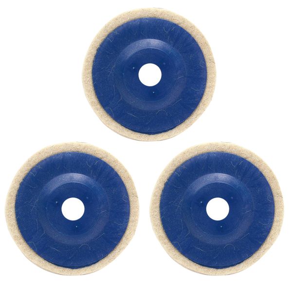 

4inch 100mm wool wheel wool polishing wheel stainless steel mirror glass polishing sheet mill felt clean parts 100 angle grinder