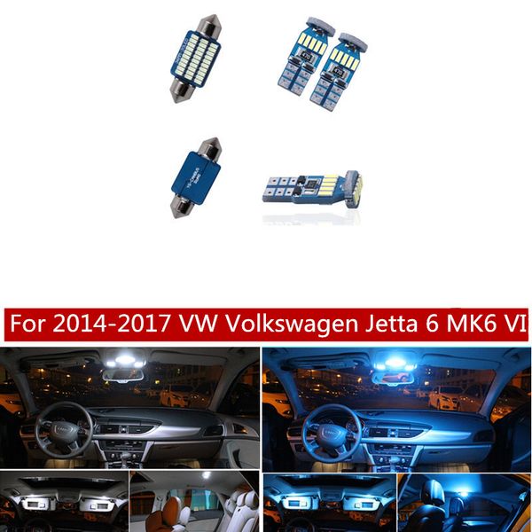 2019 Canbus Led Lamp Car Bulbs Interior Package Kit For 2014 2017 Vw Volkswagen Jetta 6 Mk6 Vi Dome Door Plate Light From Suozhi1997 20 94