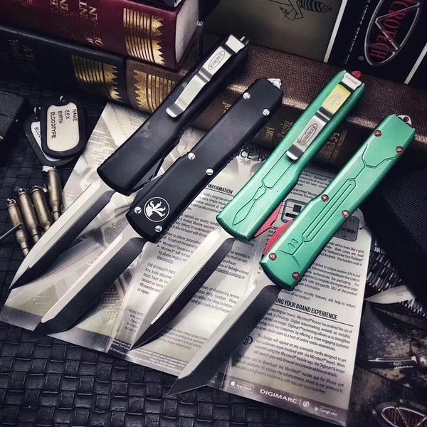 

Специальная! Автоматические Microtech Ultratech Bounty Hunter автоматические ножи UT85 UTX85 инструмент UTX70 VG10 клинка Halo V Открытый кемпинга Ножи EDC