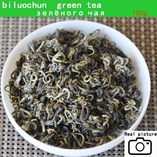 

new tea хороший высший сорт biluochun известный китайский зеленый чай 100г весной зеленый чай для здоровья подарков