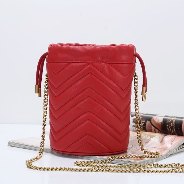 

shopping bucket wallet leather bag purse bags handbags cylindrical sale 5a original 2021 mini shoulder bag kxikt