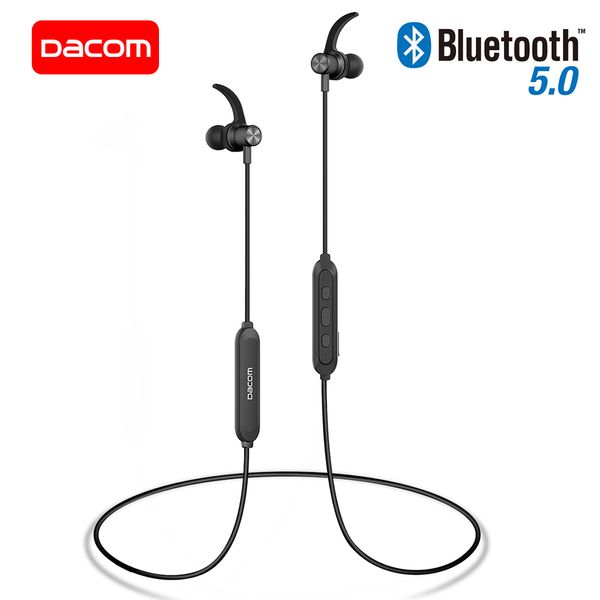 

dacom l15 wireless headphone sports bluetooth earphone 5.0 stereo ipx5 waterproof bluetooth headset with mic for samsung iphone