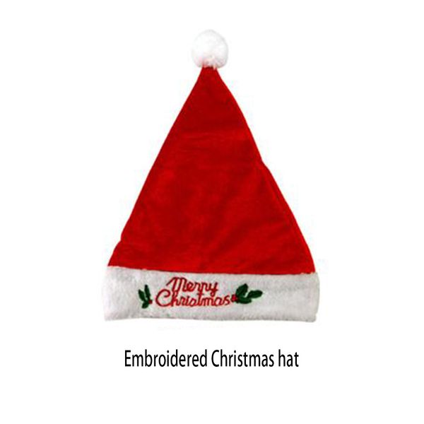 

5pc kids children christmas party santa hat red cap for santa claus costume new and christmas hat navidad 2019 @p2
