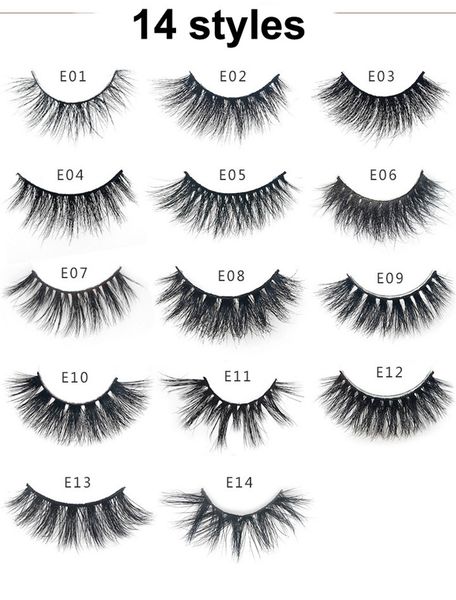 

2019 mink lashes 3d mink eyelashes cruelty natural lashes handmade reusable natural eyelashes popular false eeye lashes makeup dhl free