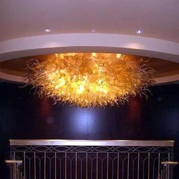 

100% hand blown artistic lamp europe style chandelier led house deco chinese blown glass chandelier