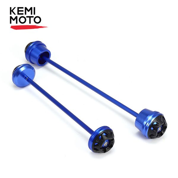 

kemimoto motorcycle axle fork wheel protector sliders falling protection for yamaha mt-07 fz-07 mt07 mt 07 2014 2015 2016