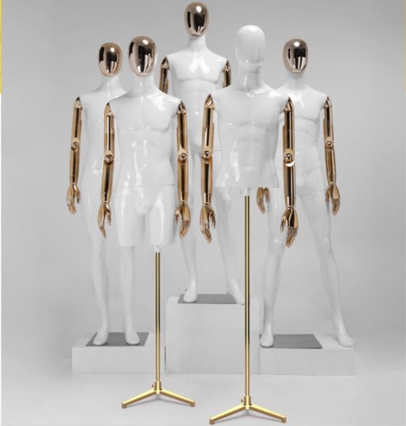 

white color full body mannequin fiberglass half body model on sale, Khaki