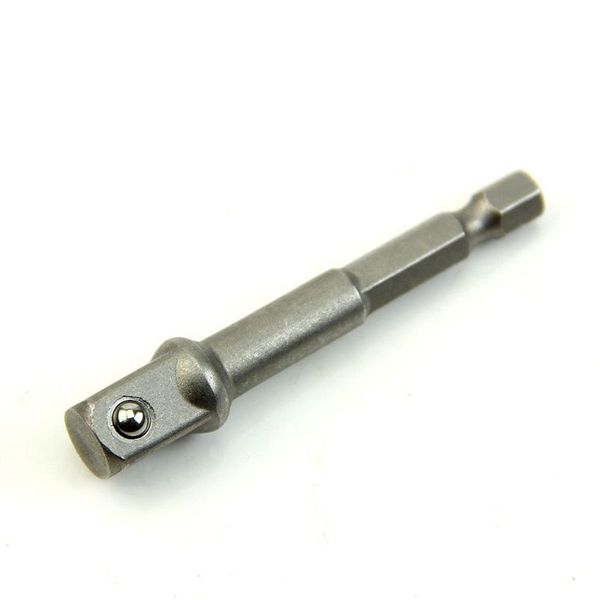 

1/4" power drill bit driver hex socket bar wrench adapter extension j6pc
