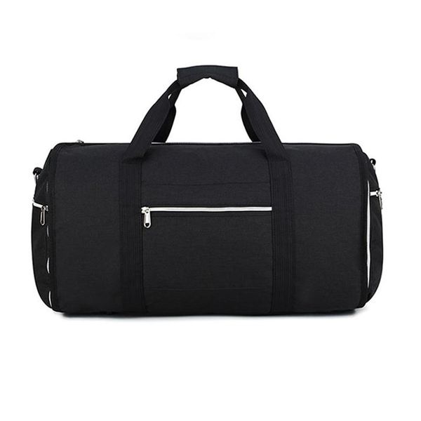 

men large-capacity short-distance travel bag fashion trolley luggage bag women weekend sports fitness handbag oxford cloth
