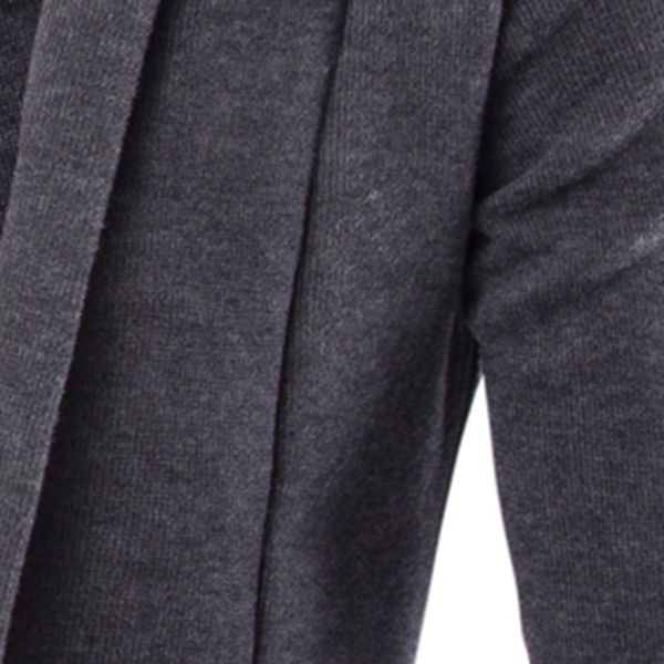 

mens solid blazer cardigan long sleeve casual slim fit sweater jacket knit coat js26, White;black