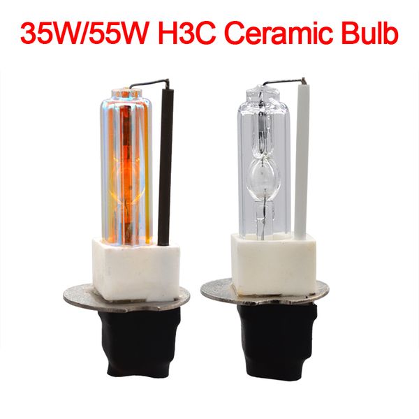 

35w xenon h3c 6000k hid bulb 55w h3c 3000k 4300k 5000k 8000k ceramic bulb lamp for car light xenon h3 hid headlight kit
